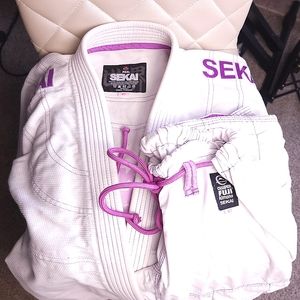Fuji Women's Fuschia Martial Arts Gi | MMA | BJJ | Jiu Jitsu | Karate